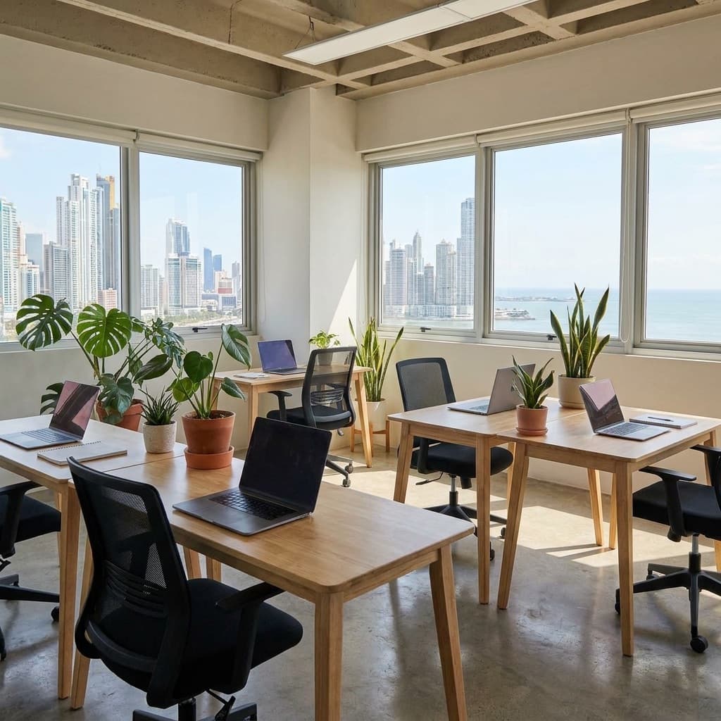 Lugar de trabajo de Lavandería Limpio Ya
